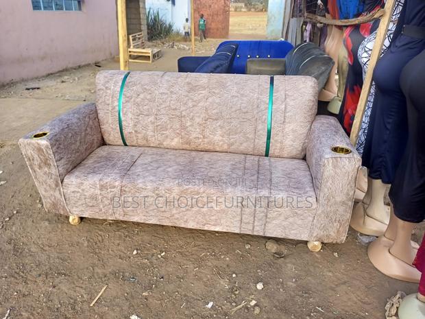 3 Seater High Quality Brown - thumbnail 2