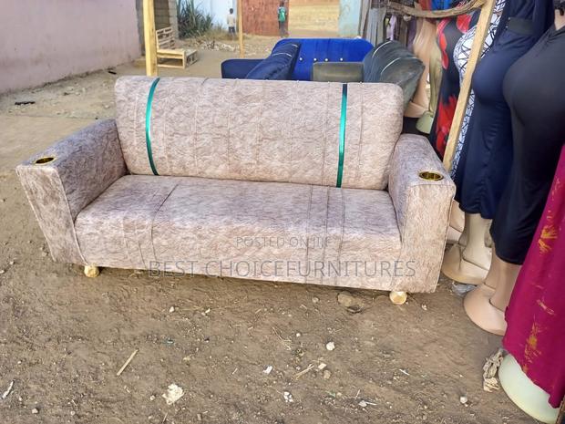 3 Seater High Quality Brown - thumbnail 3