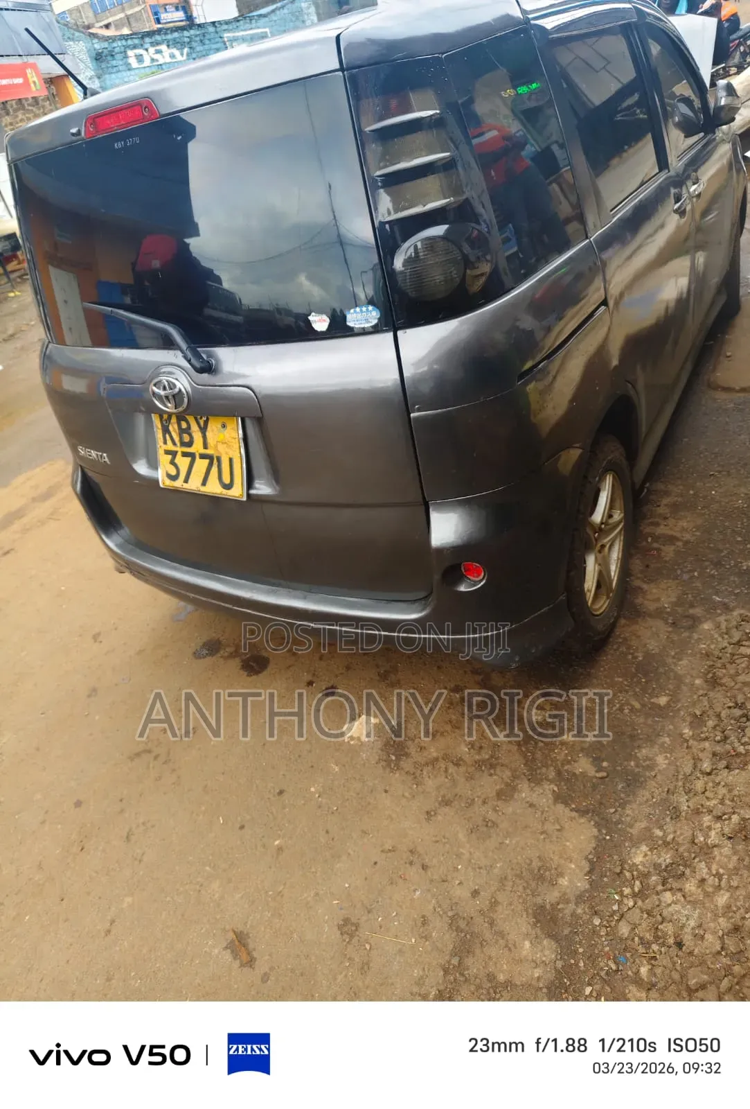 Toyota Sienta 1.5 FWD 2006 Gray