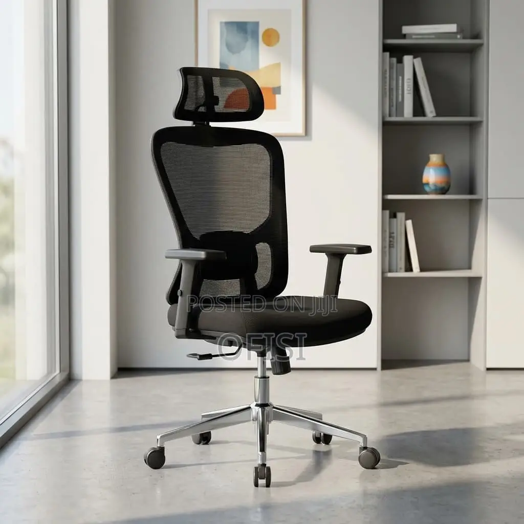 Office Chair; Mesh High Back Orthopedic Seat