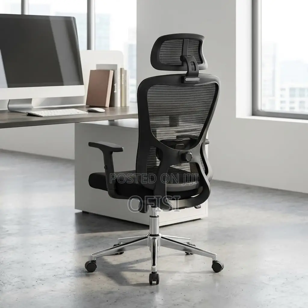 Office Chair; Mesh High Back Orthopedic Seat