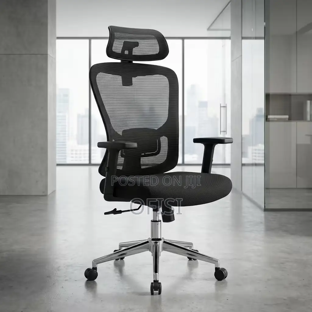 Office Chair; Mesh High Back Orthopedic Seat