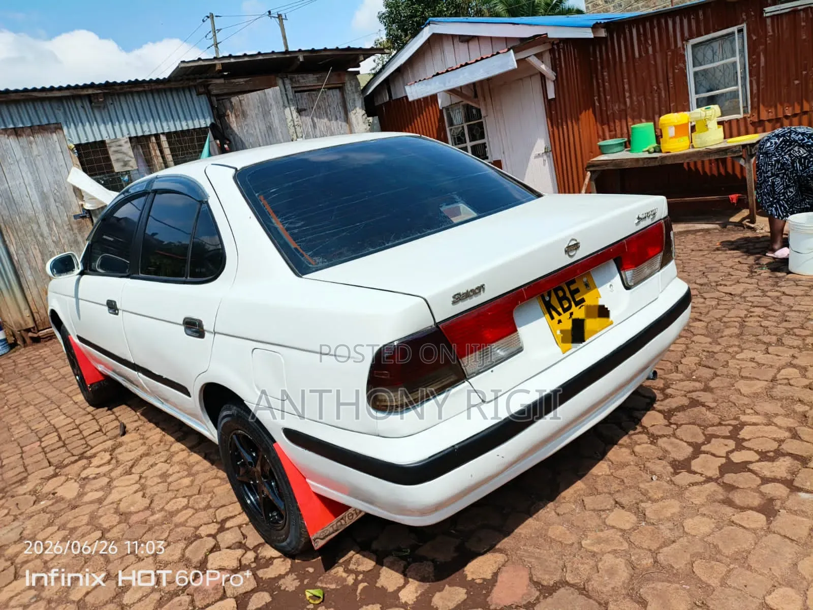 Nissan Sunny B15 Sedan 1.5 2002 White