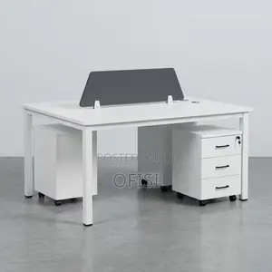 Office Workstation; 2 Way Office Desk Workstation