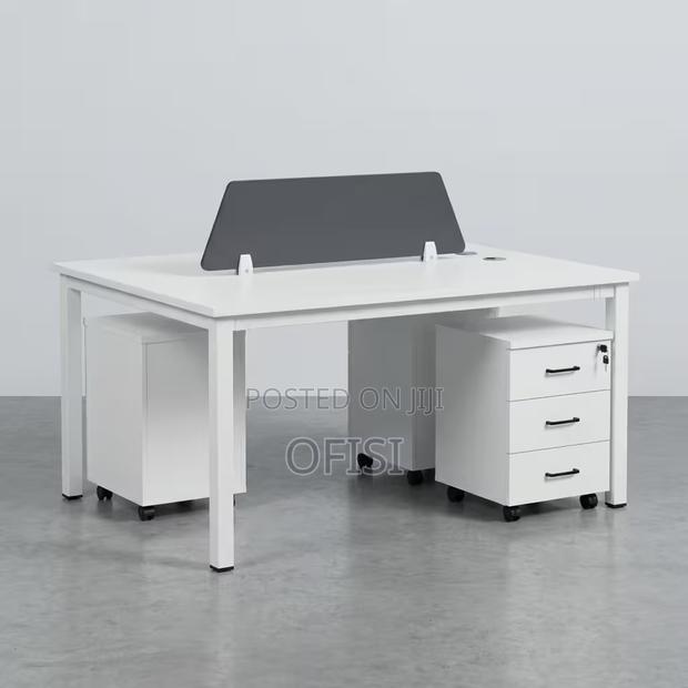 Office Workstation; 2 Way Office Desk Workstation - thumbnail 2