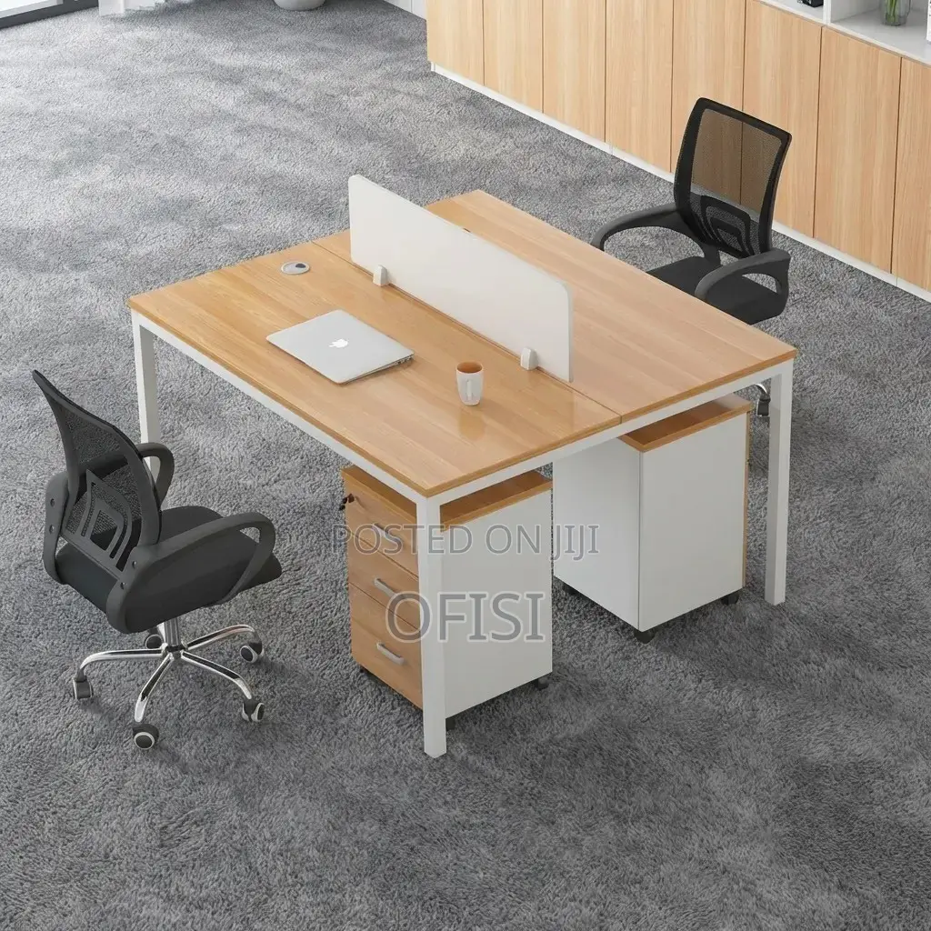 Office Workstation; 2 Way Office Desk Workstation