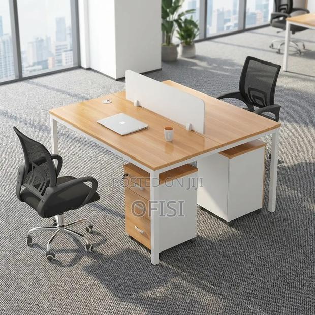 Office Workstation; 2 Way Office Desk Workstation - thumbnail 9
