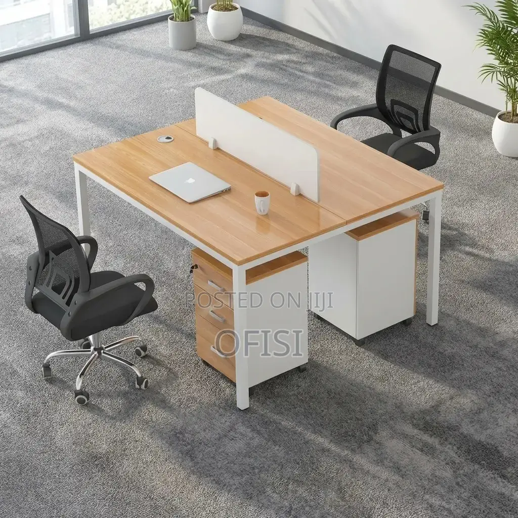 Office Workstation; 2 Way Office Desk Workstation