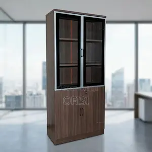 Office Cabinet; 2-Door Advanced Wooden Office Filling Cabinet