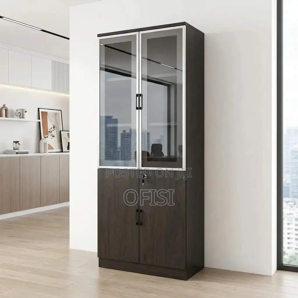 Office Cabinet; 2-Door Advanced Wooden Office Filling Cabinet