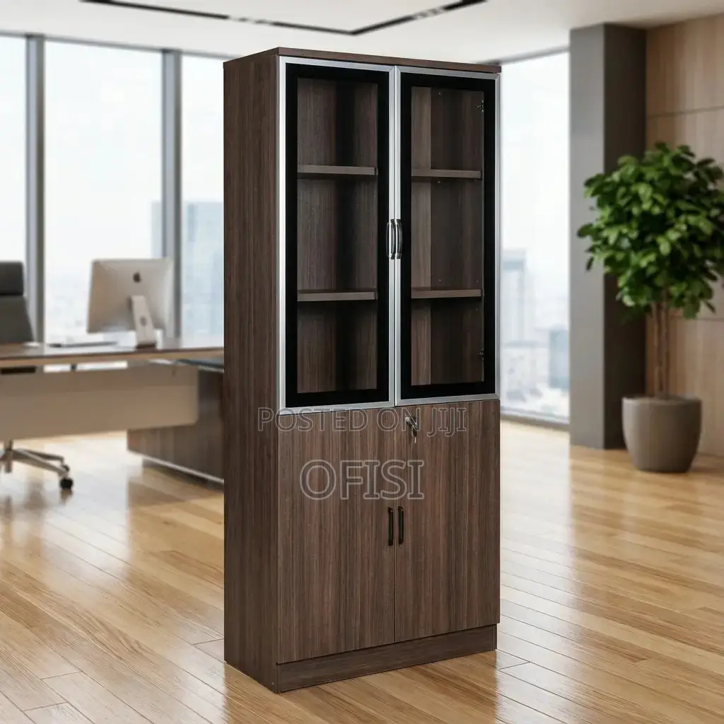 Office Cabinet; 2-Door Advanced Wooden Office Filling Cabinet