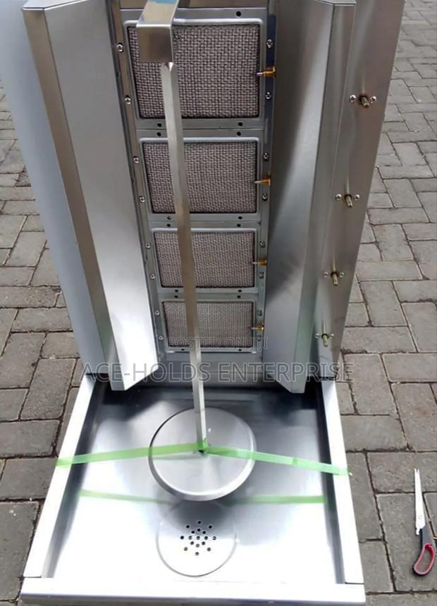 Commercial Shawarma Grill - 4 Gas Burner Machine