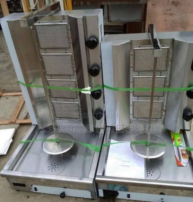 Commercial Shawarma Grill - 4 Gas Burner Machine - thumbnail 2