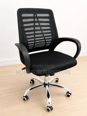 Ergonomic Mesh Office Chair With Chrome Base