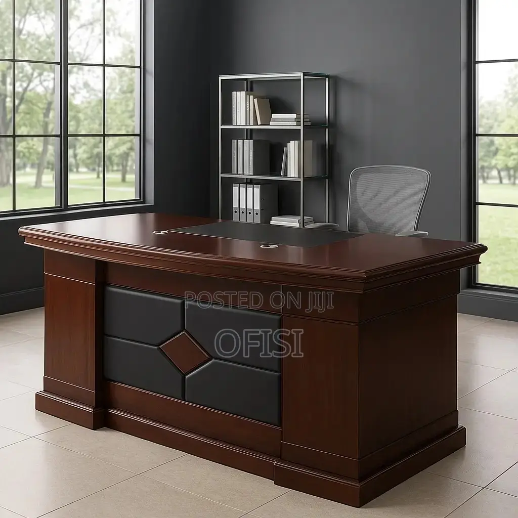 Office Desk; 1.8M Mahogany Executive Office Table