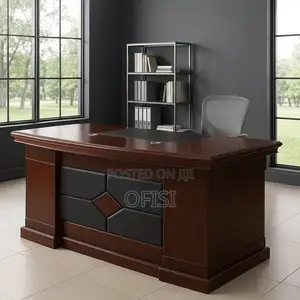 Office Desk; 1.8M Mahogany Executive Office Table