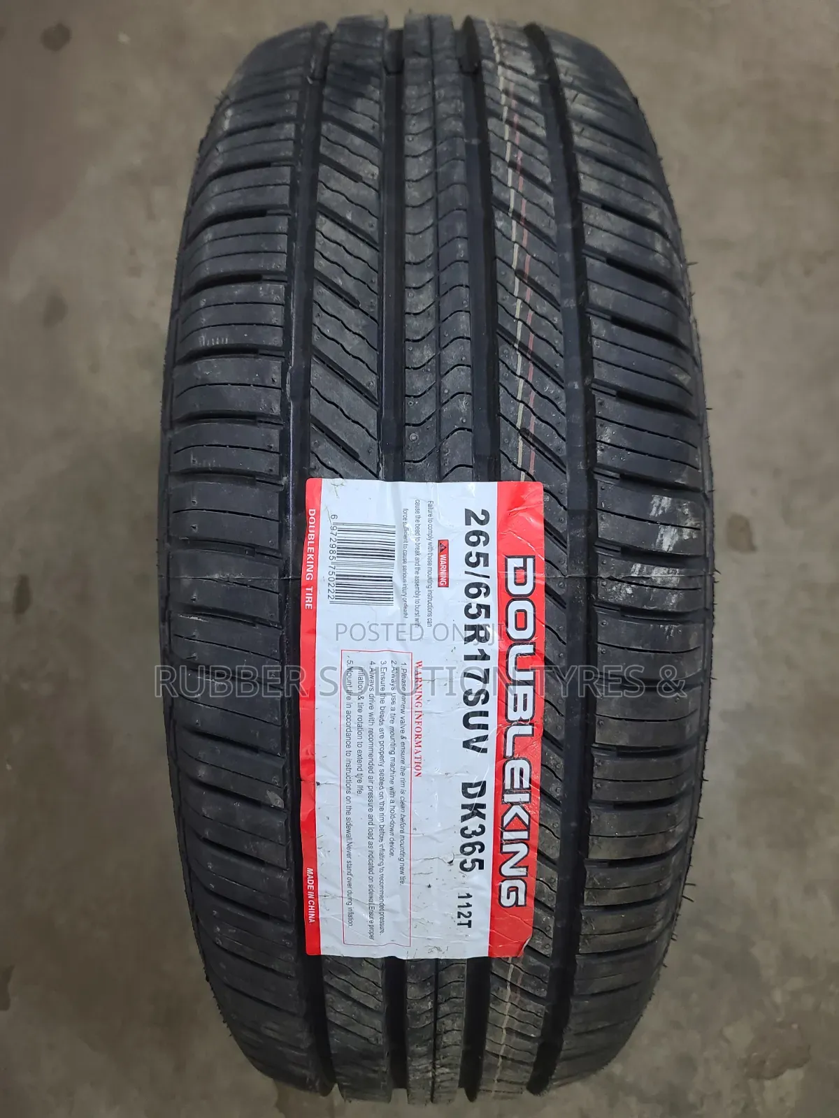 265 /65 R17 Doubleking Tyres 112t Dk365 HP