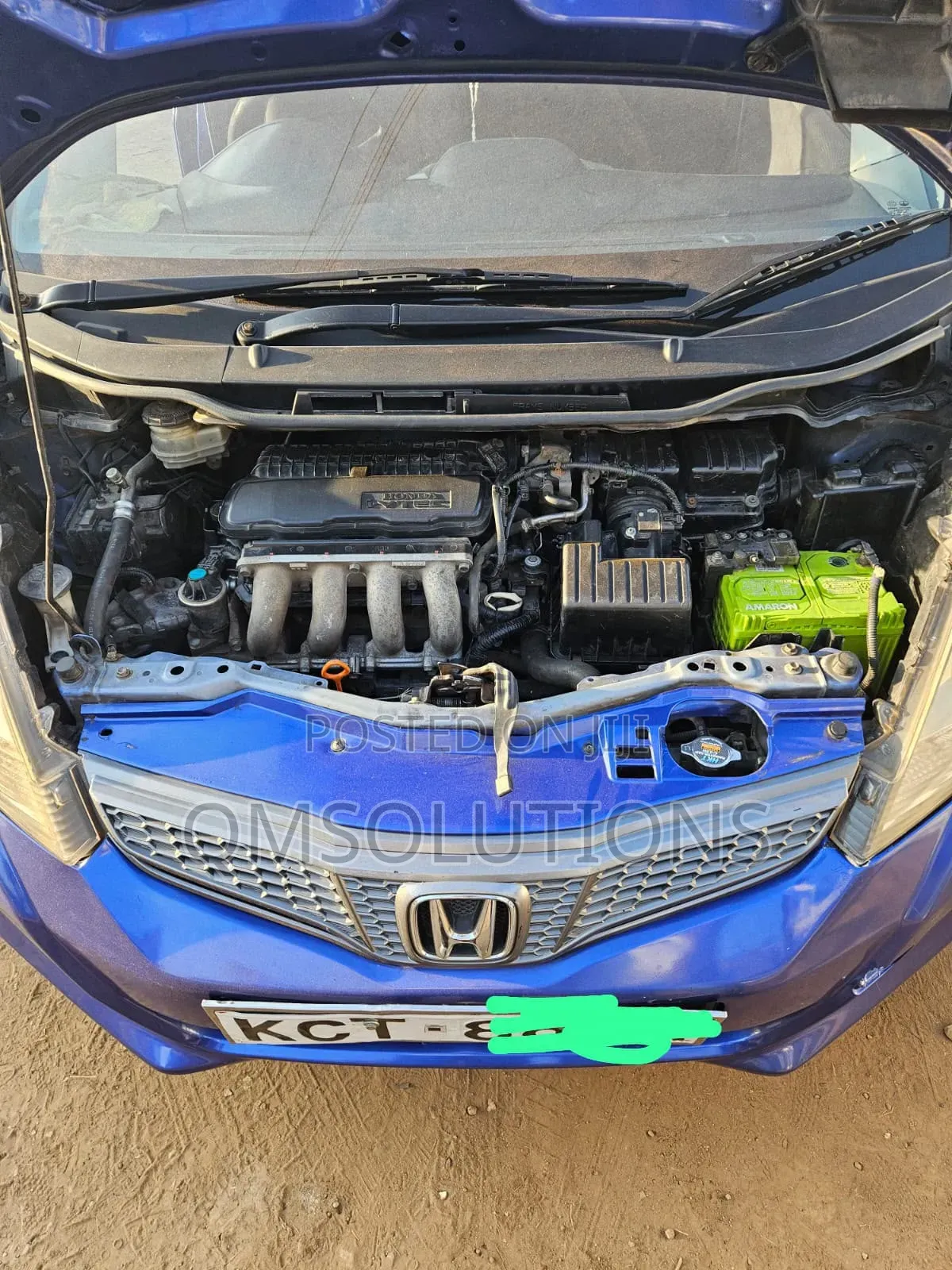 Honda Fit 2011 Blue