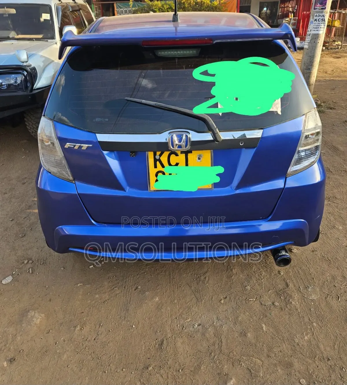 Honda Fit 2011 Blue
