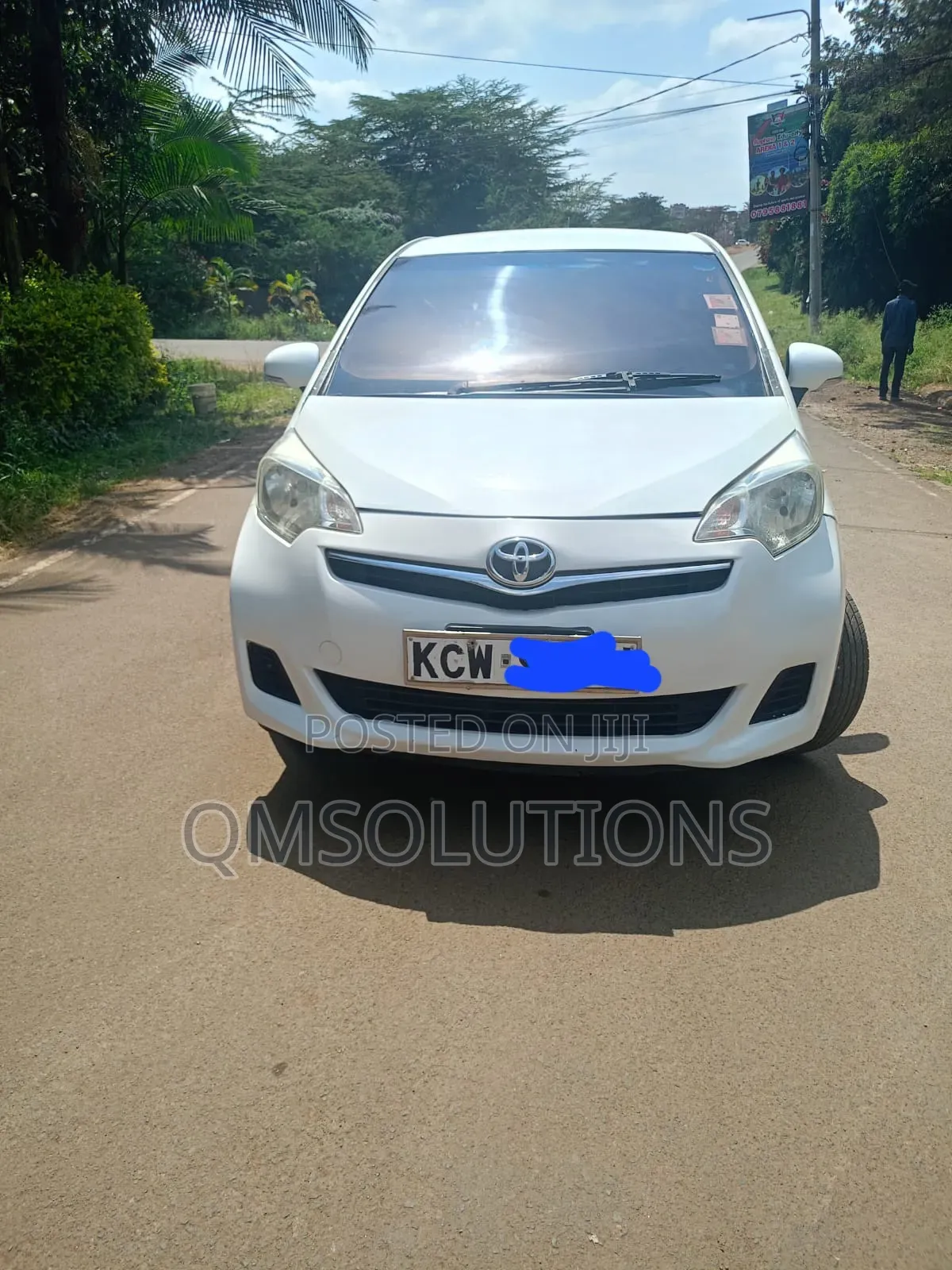 Toyota Ractis 2013 White
