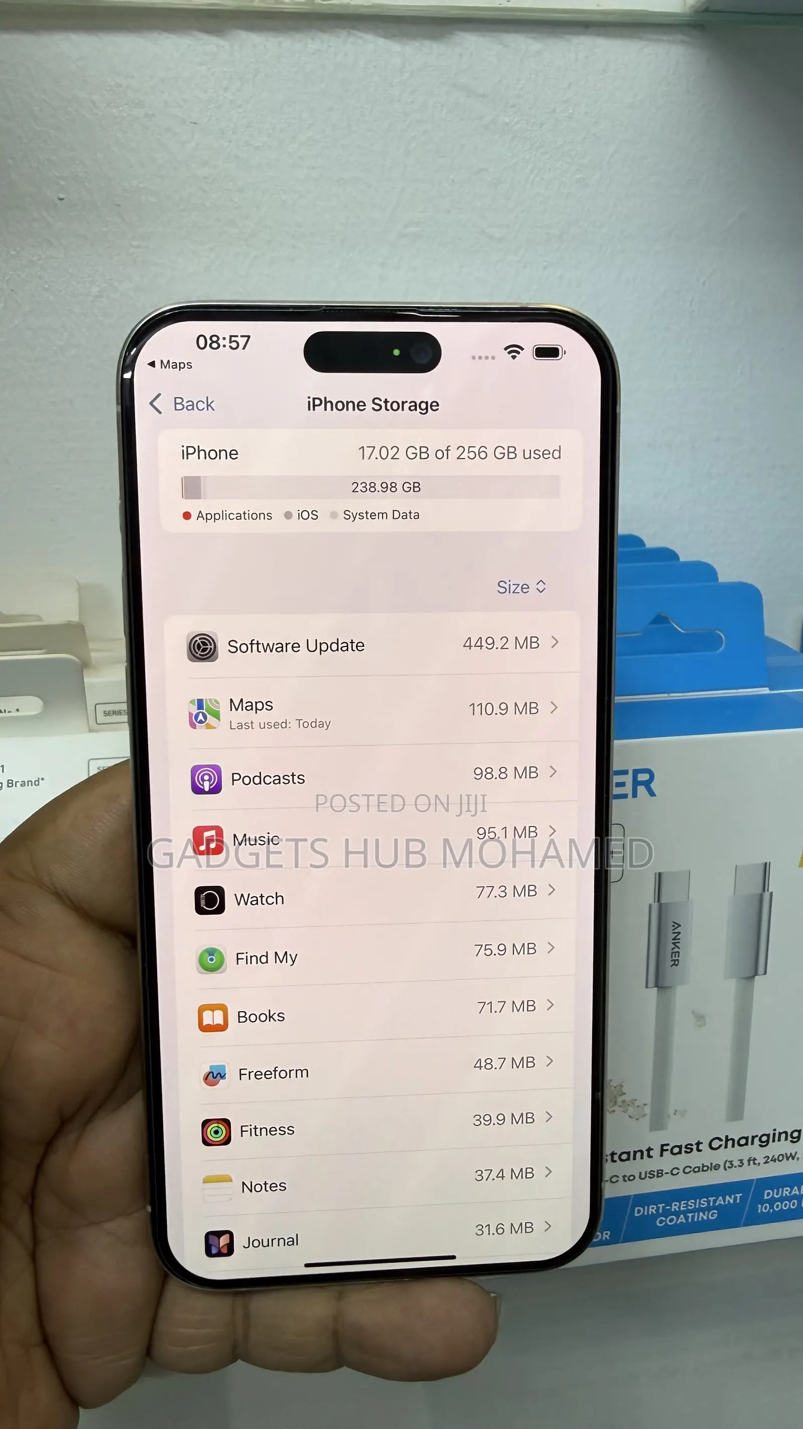 Apple iPhone 15 Pro Max 256 GB White