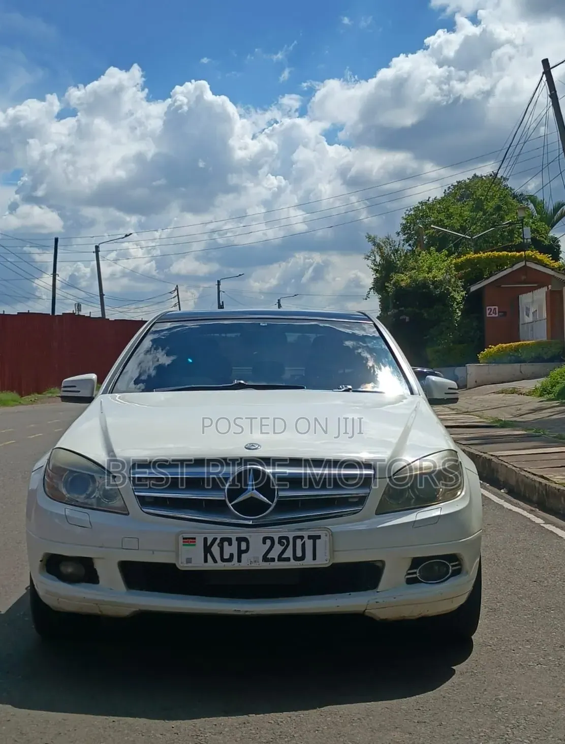 Mercedes-Benz C200 2010 White