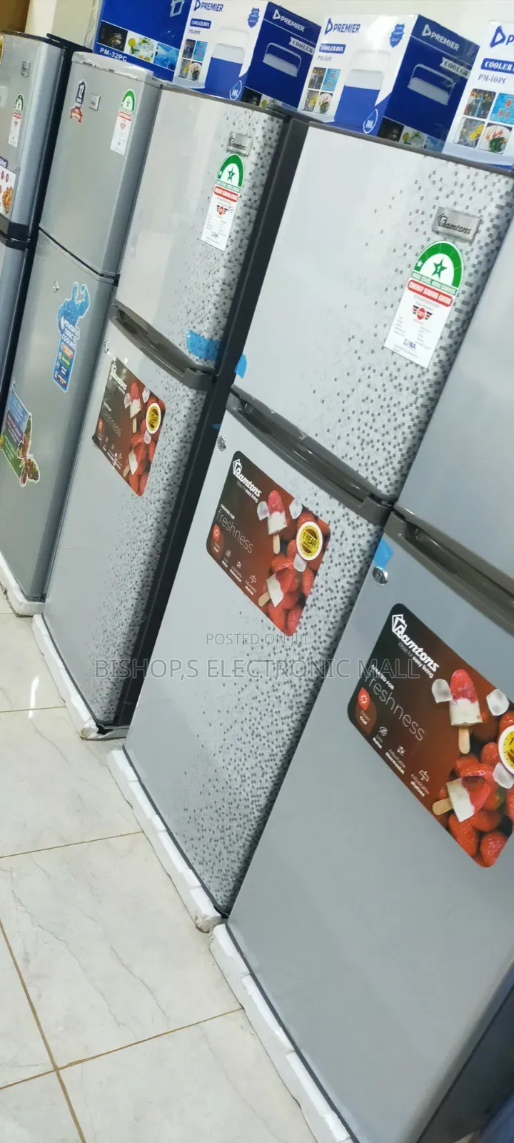 Fridge Offers 138Litres Ramtons Double Door Fridges Available
