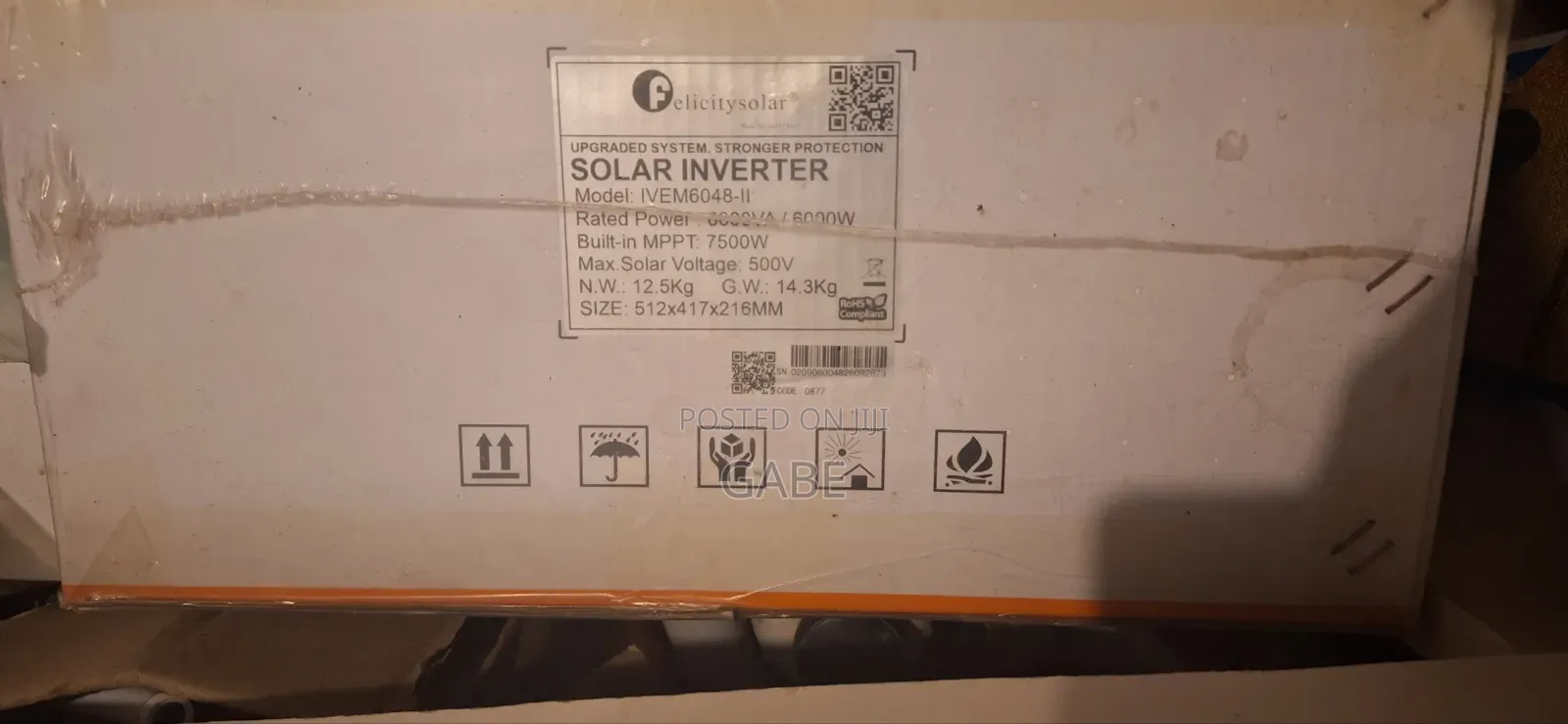 Felicity Solar IVEM6048-II (6kVA / 6000W 48V)