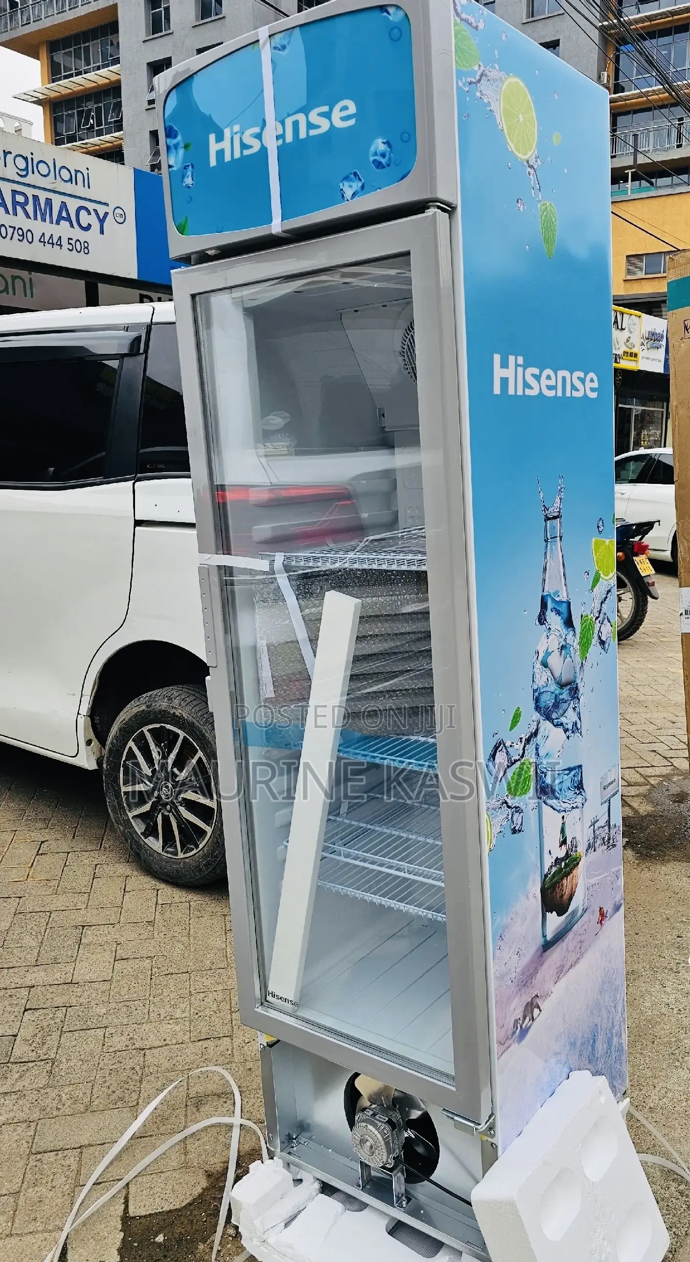 Hisense FL37FC 282L Showcase Chiller Fridge