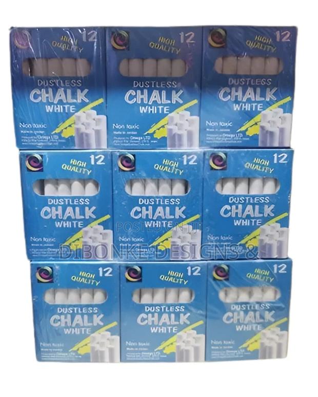 Omega Dustles Chalk White 1 Gross 12pkts