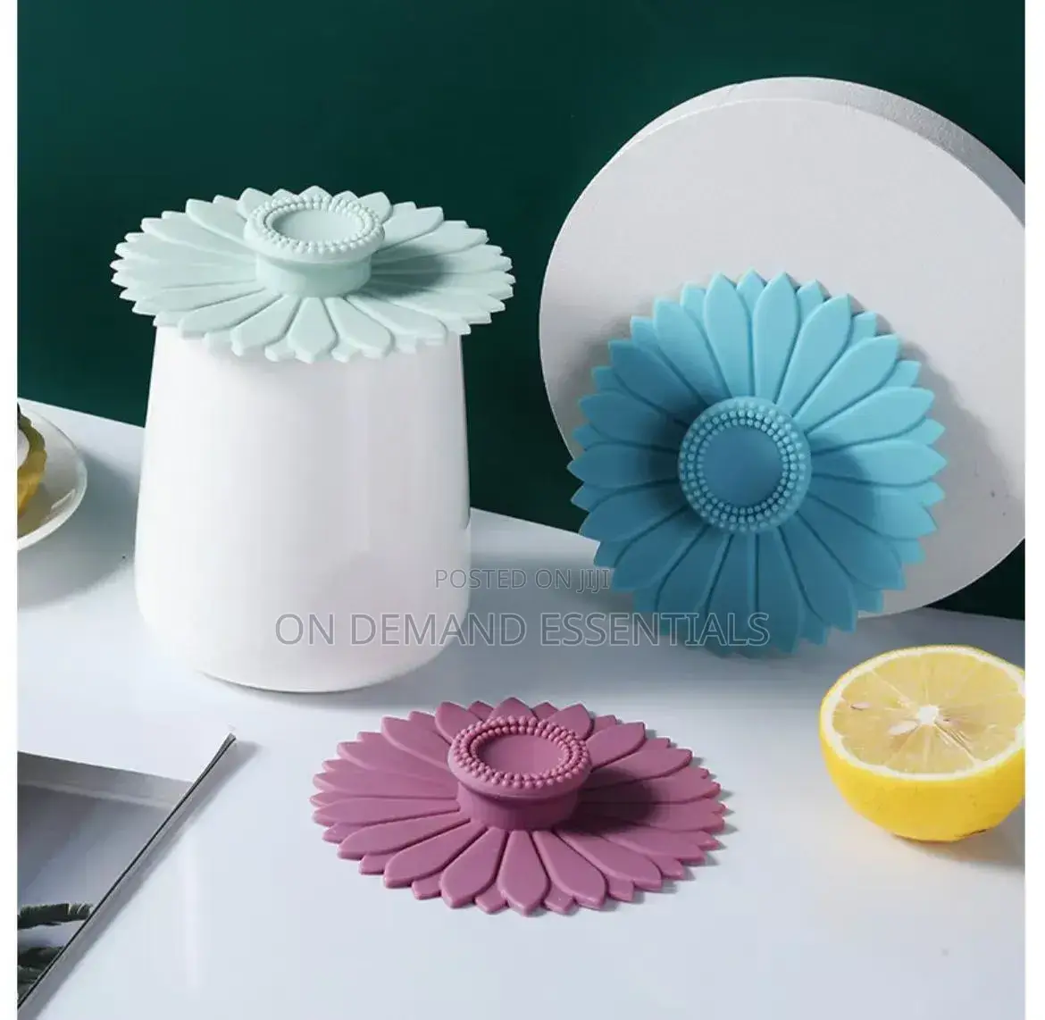Sunflower Silicone Cup Lid