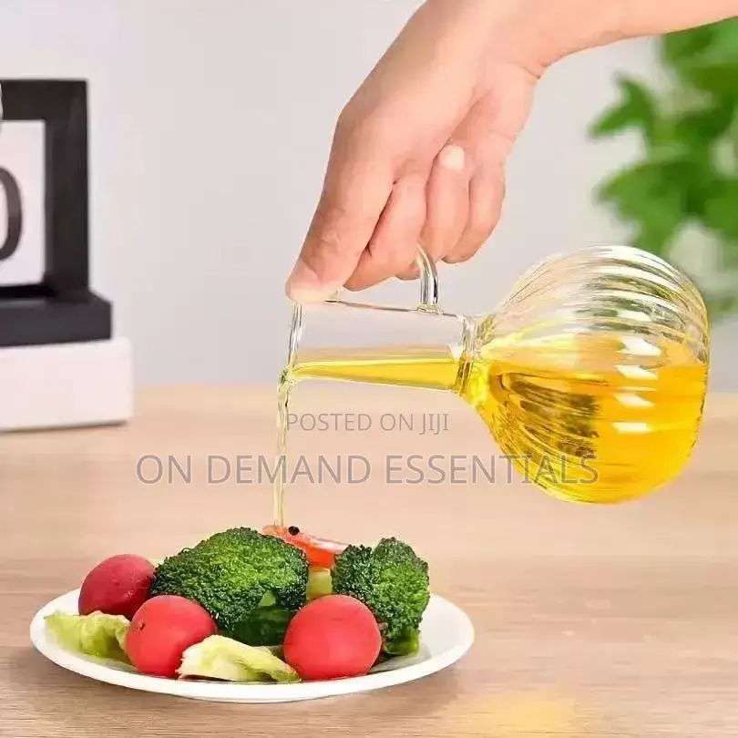 Glass Oil Pot Set Heat-Resistant High Borosilicate Glass