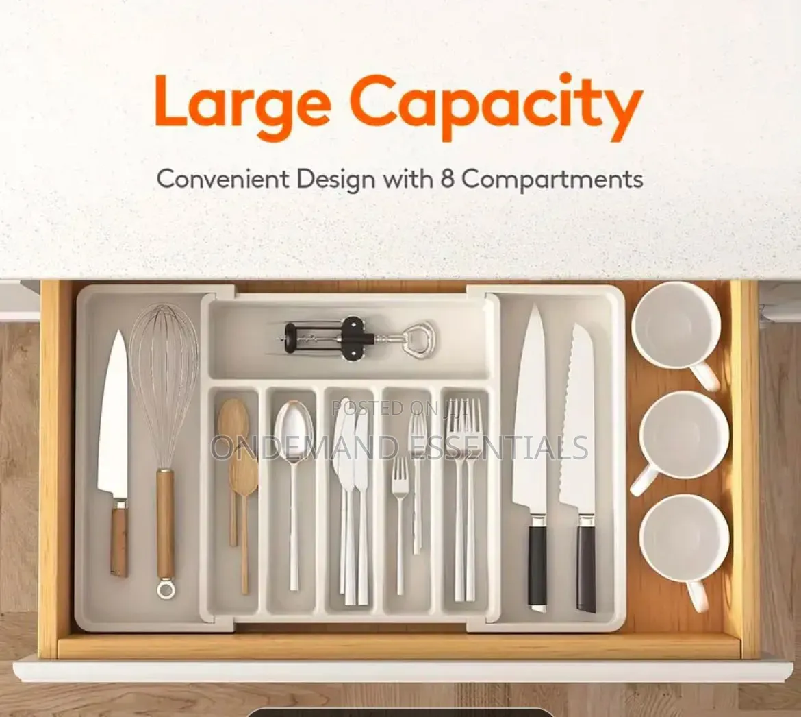 Expandable Cutlery Drawer Organizer BPA Free
