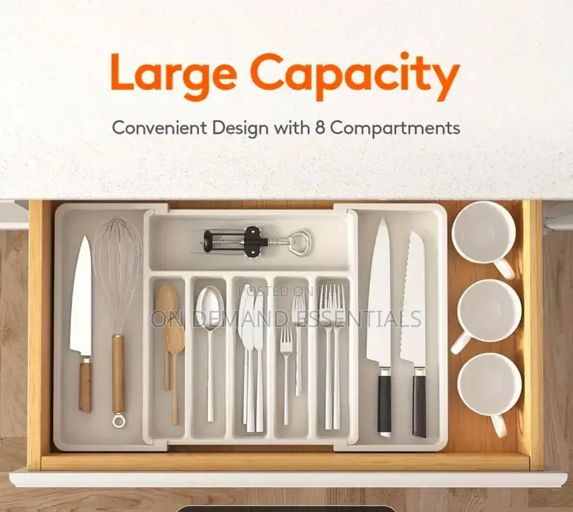 Expandable Cutlery Drawer Organizer BPA Free
