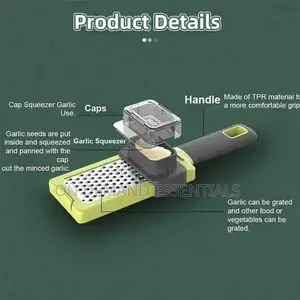 Multifunctional Manual Garlic Crusher Vegetable Cutter