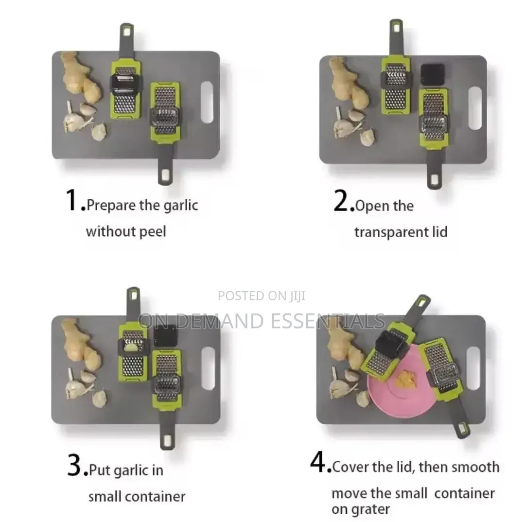 Multifunctional Manual Garlic Crusher Vegetable Cutter
