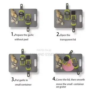 Multifunctional Manual Garlic Crusher Vegetable Cutter