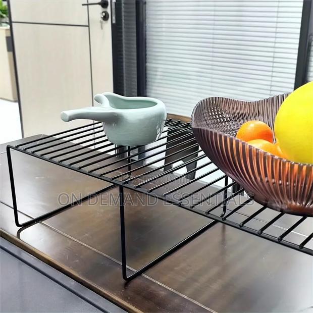 Expandable Shelf Raiser Multipurpose Organiser Flexible to Use - thumbnail 3