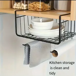 *Restocked* *3 in 1 Under Cabinet Closet Kitchen Cupboard Basket Rack