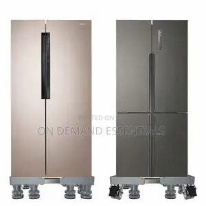 Heavy-Duty Double Tube Fridge/Washing Machine Stand