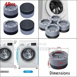 4pcs Universal Shock Noise Cancelling Anti-Vibration Pads