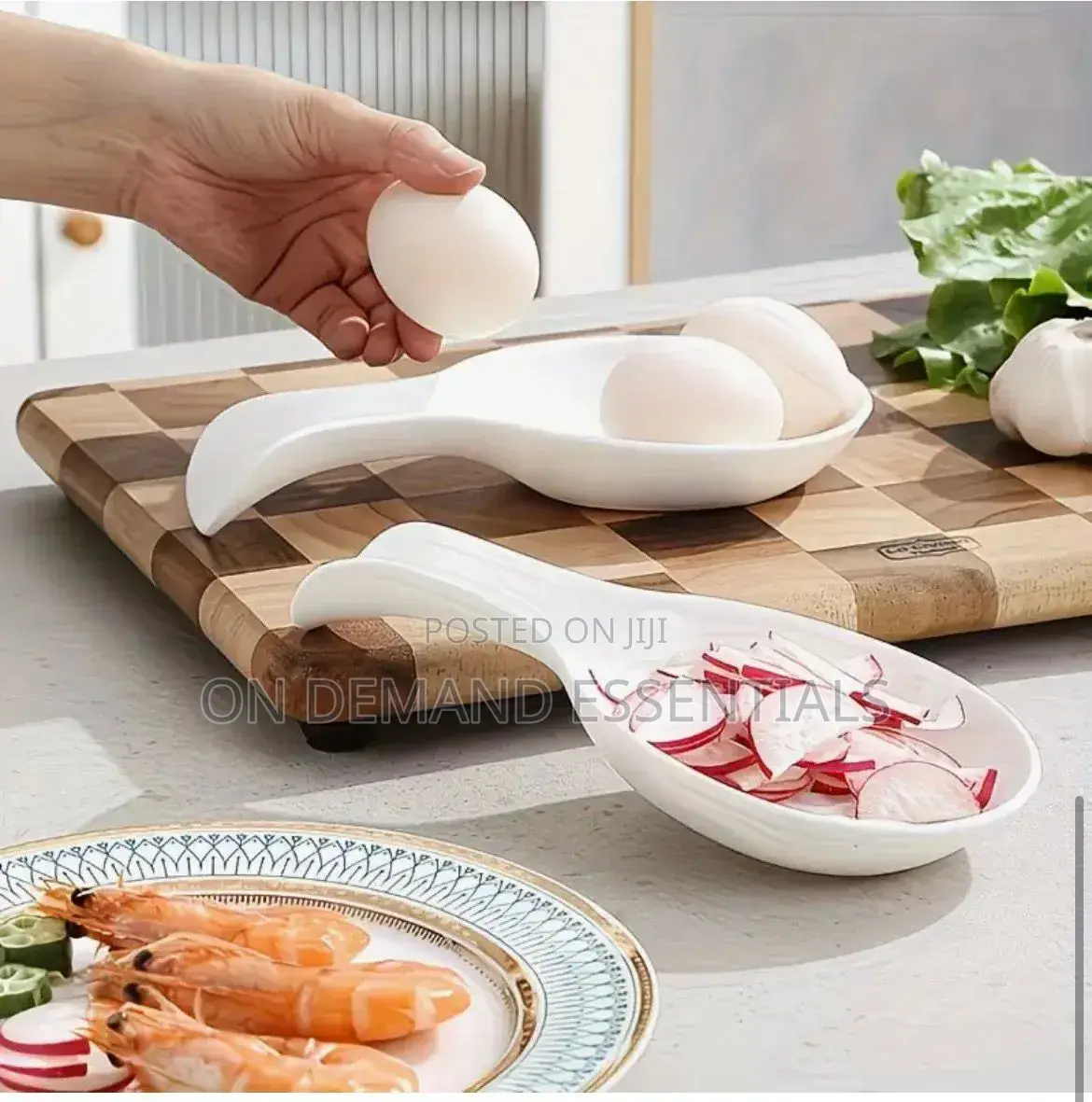 1pc PP Food-Grade Spoon Rest