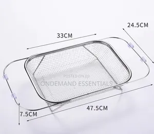 Stainless Steel Expandable Over-the-Sink Colander