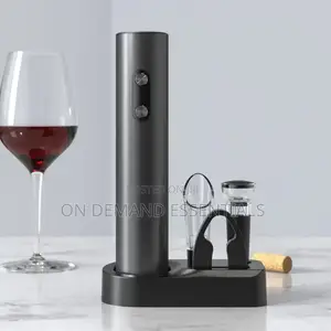 Electric Wine Opener Set With Stand
