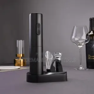 Electric Wine Opener Set With Stand
