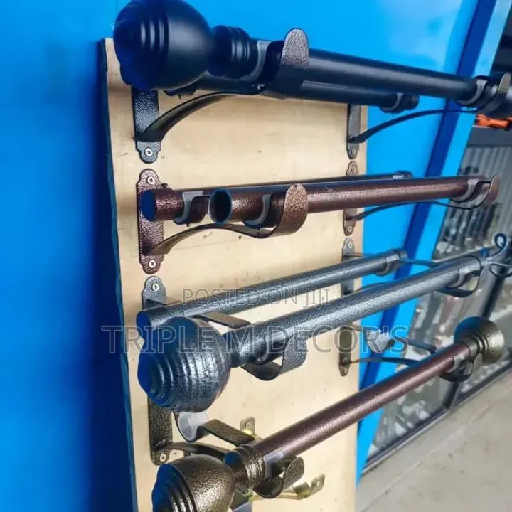 Powder Coated Juakali Curtains Rods