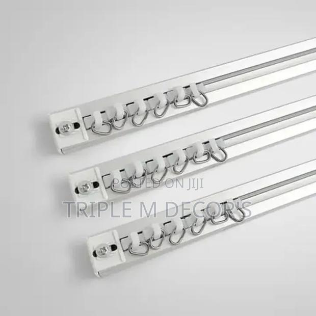 Premium Single Aluminium Curtain Rails - thumbnail 2
