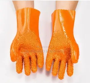 A Pair of Hard Silicone Latex Studded Gloves