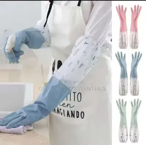 Long Silicon Waterproof Kitchen/Household Gloves