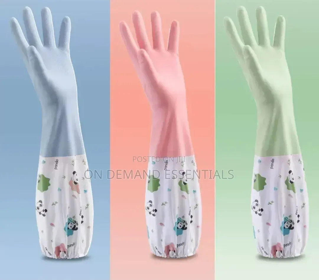 Long Silicon Waterproof Kitchen/Household Gloves